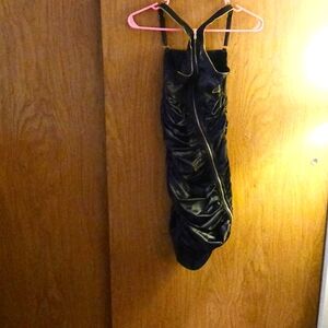 KIMCINE CURVE ZIPPERED WRAP DRESS, SMALL, VALENTINES DAY